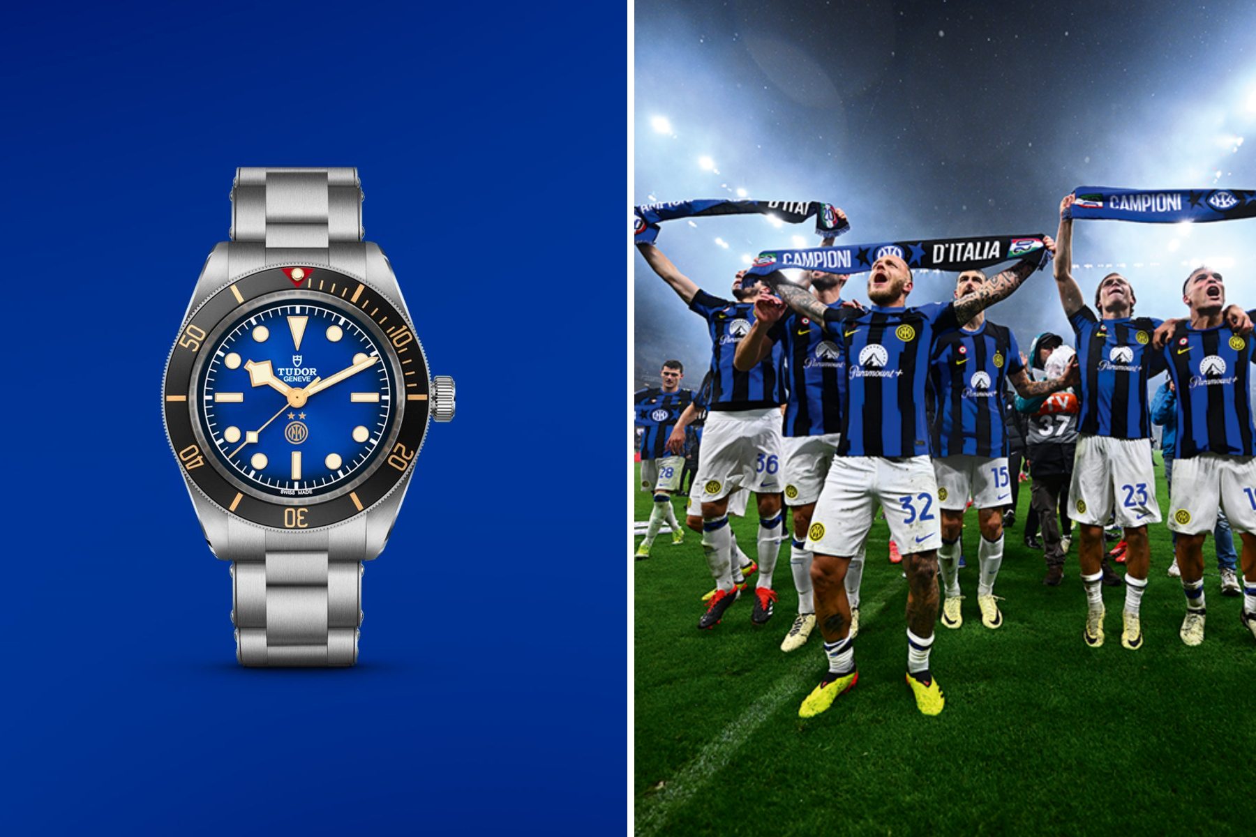 Tudor全新腕錶致敬國際米蘭， Black Bay 58 Inter發散優雅氣息